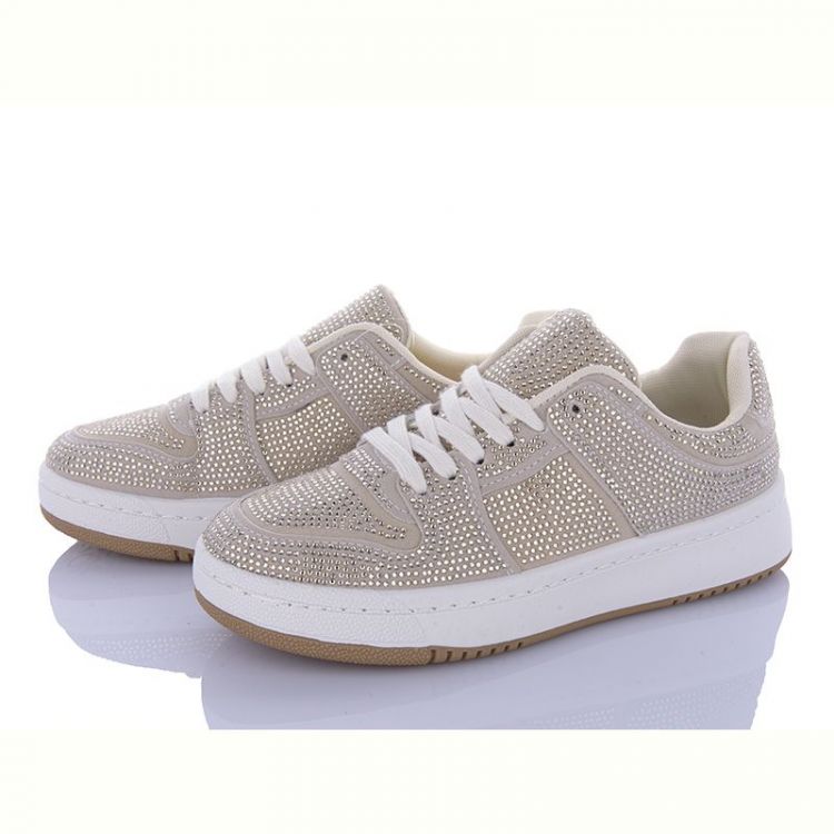 Купить Кроссовки Shosho YF487 beige на obuv-plus.com.ua