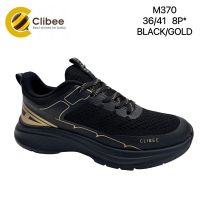 Купить Кроссовки Clibee Apa-M370 black-gold на obuv-plus.com.ua