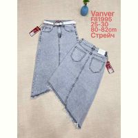 Купить Юбка Vanver F81995 l.grey на obuv-plus.com.ua
