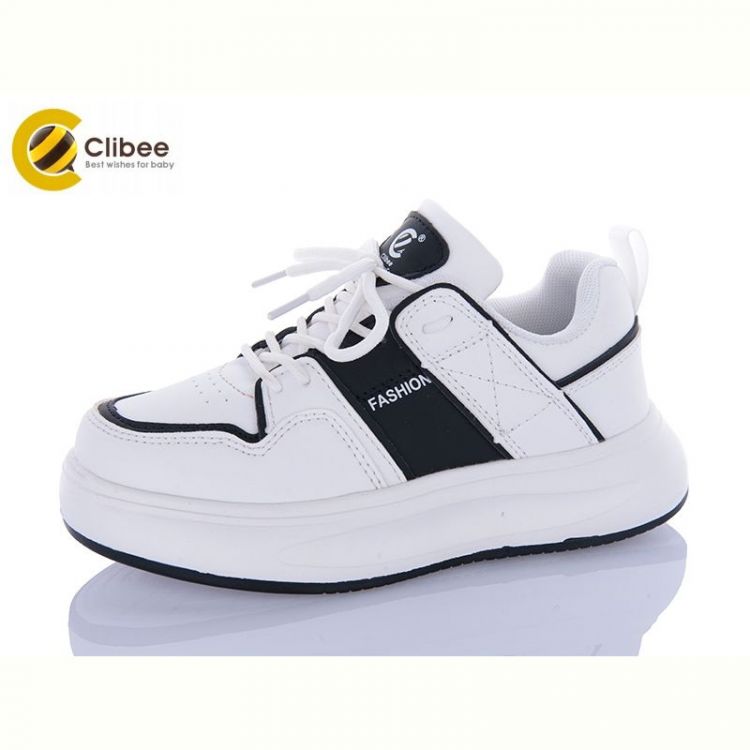 Купить Кроссовки Clibee LC982 white-black на obuv-plus.com.ua