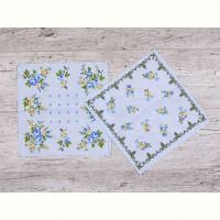 Купить Носовой платок Shawls S012-12 l.blue на obuv-plus.com.ua