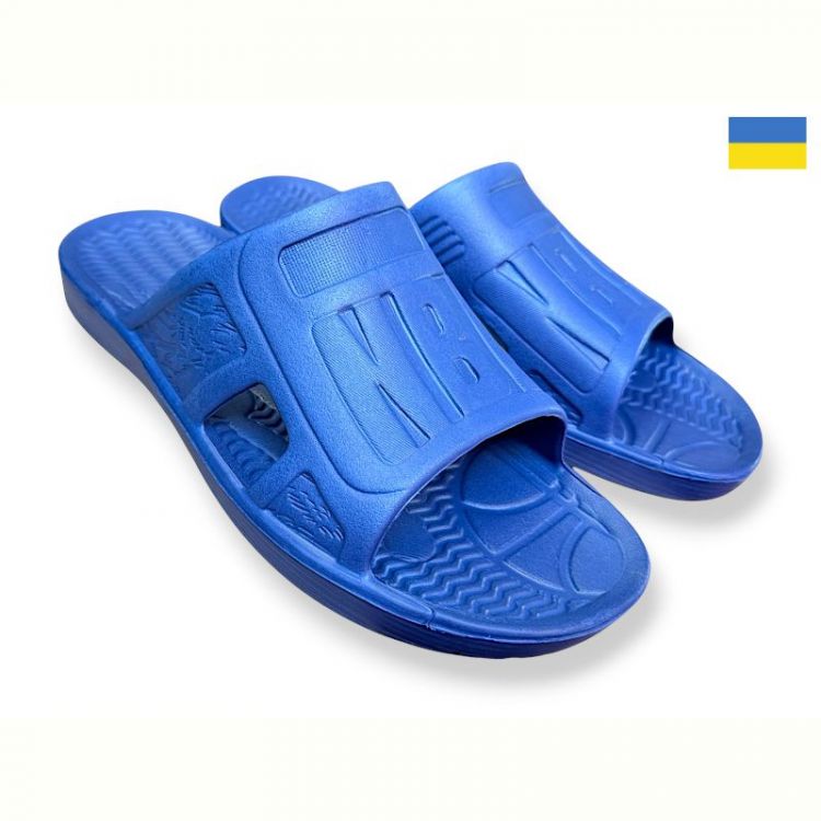 Купить Шлепанцы Rai Shoes 09-K2 синій на obuv-plus.com.ua