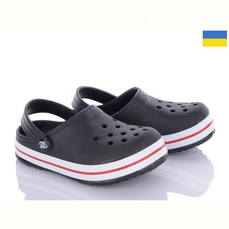 Купить Кроксы Golden Lion 309 черный на obuv-plus.com.ua