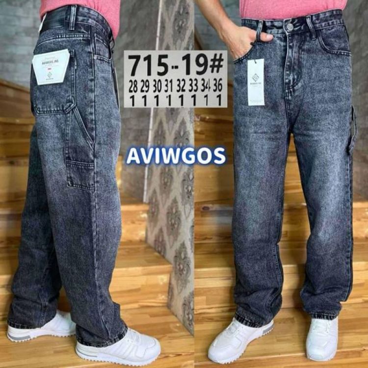 Купить Джинсы Vingvgs 715-19 grey на obuv-plus.com.ua