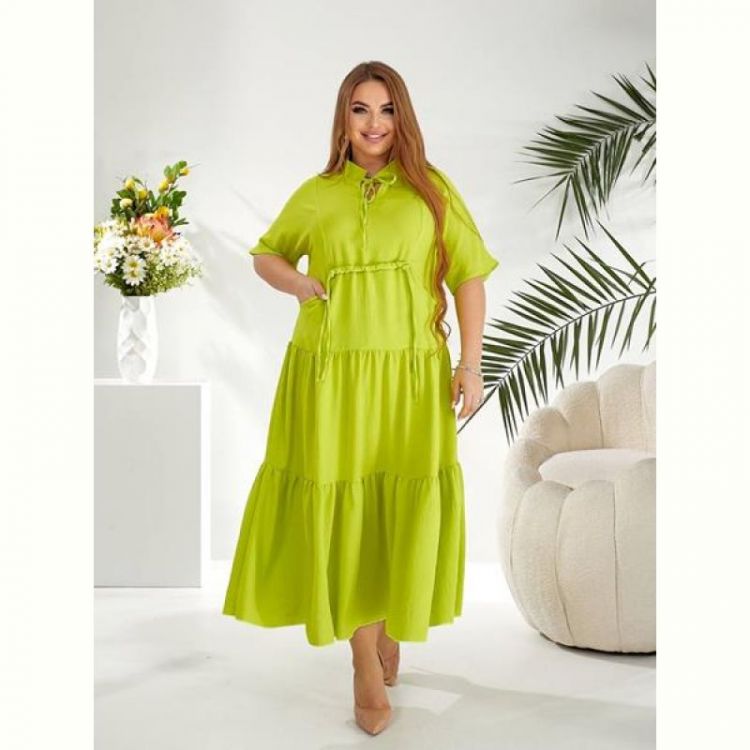 Купить Платье Seven Zikina 908 l.green на obuv-plus.com.ua