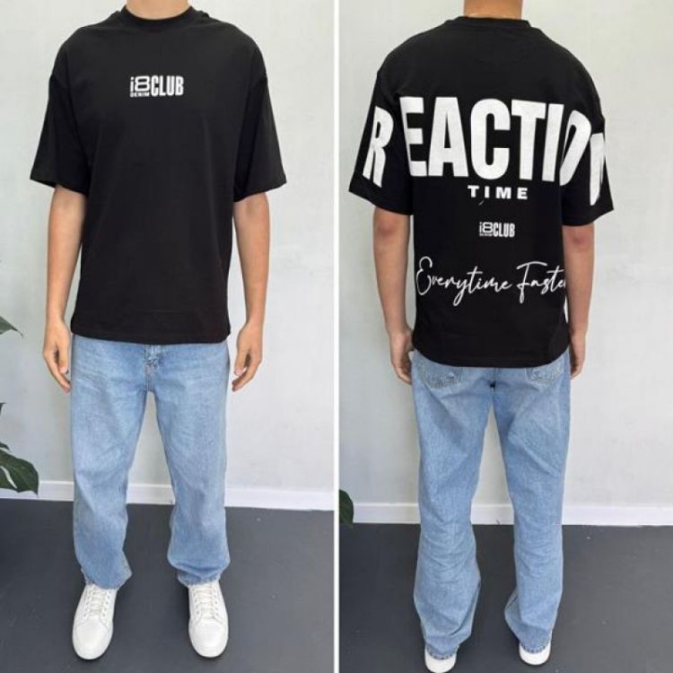 Купить Футболка i8denim 90557 black на obuv-plus.com.ua