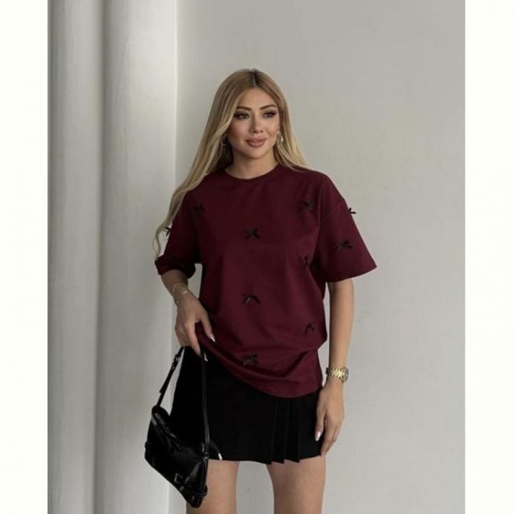 Купить Футболка New Season F008 wine на obuv-plus.com.ua