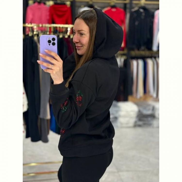 Купить Батник Arina 2519 black на obuv-plus.com.ua