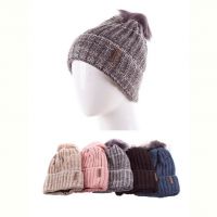 Купить Шапка Viola 41 нат мех флис микс на obuv-plus.com.ua