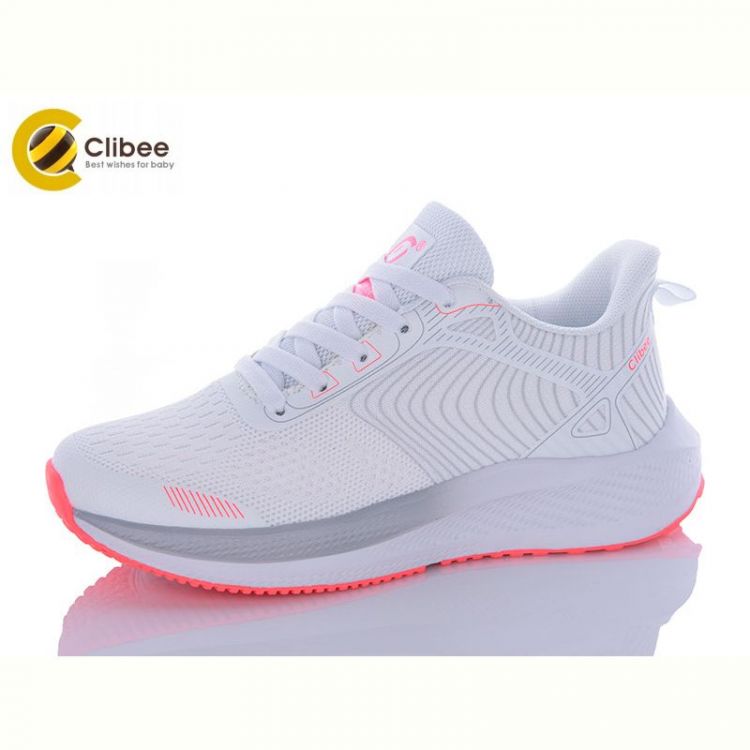Купить Кроссовки Clibee AB179 whie-peach на obuv-plus.com.ua