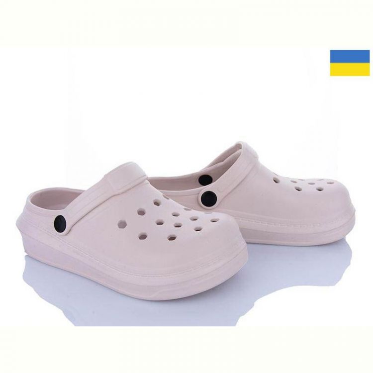Купить Кроксы Golden Lion 312 бежевий на obuv-plus.com.ua