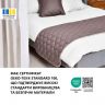 Купить Покрывало на кровать, диван IDEIA Hotel Style 70х240 см двустороннее, стеганое, микрофибра, для гостиниц, дивандек, саше на obuv-plus.com.ua