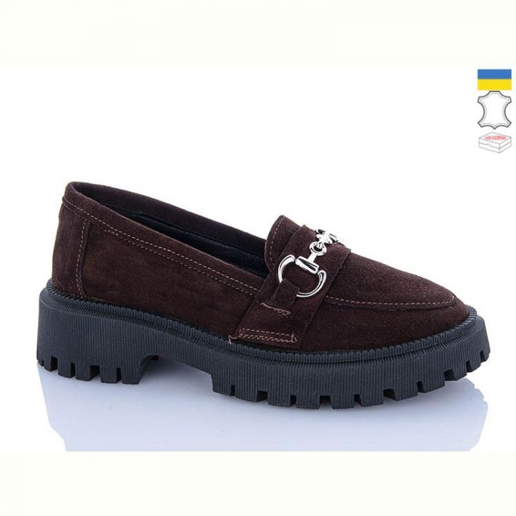 Купить Туфли Garti 419 корич замш на obuv-plus.com.ua