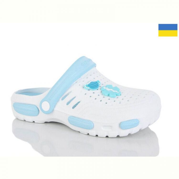 Купить Кроксы Malibu 6-48 білий на obuv-plus.com.ua