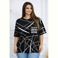 Купить Футболка Elena&Vika 26009 black на obuv-plus.com.ua
