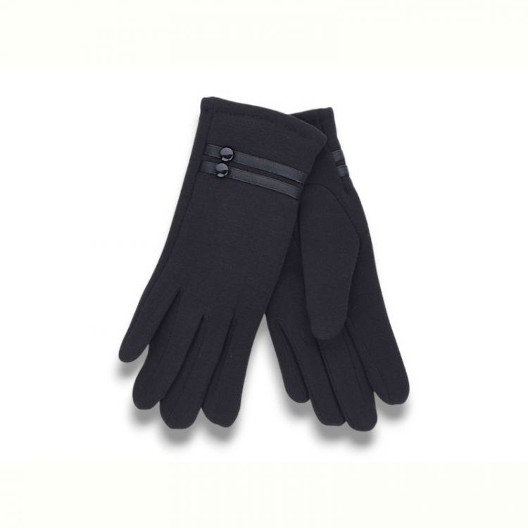 Купить Перчатки КОРОЛЕВА B4-72 black на obuv-plus.com.ua