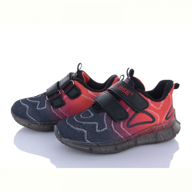 Купить Кроссовки Clibee F15 black-red на obuv-plus.com.ua