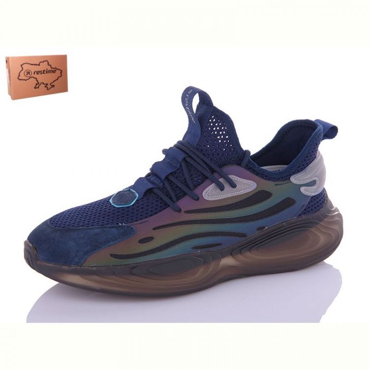 Купить Кроссовки Restime BML22598 navy на obuv-plus.com.ua