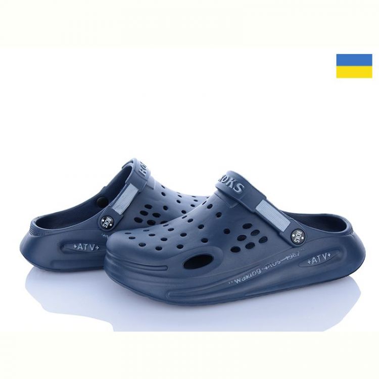 Купить Кроксы Golden Lion 516-019 т.синій на obuv-plus.com.ua