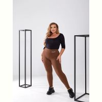 Купить Лосины Sport style 2102 brown на obuv-plus.com.ua