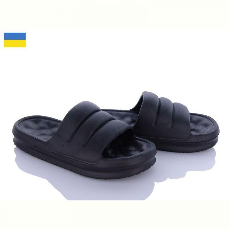 Купить Шлепанцы Golden Lion 136 чорний на obuv-plus.com.ua