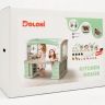 Купить Дитяча велика кухня DOLONI + посуд - Бірюзова 01480/21 на obuv-plus.com.ua