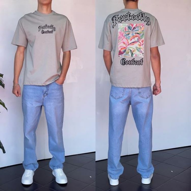 Купить Футболка i8denim 2195 grey на obuv-plus.com.ua