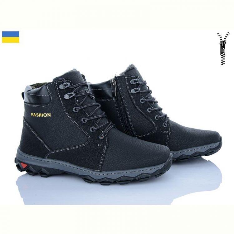 Купить Ботинки Lvovbaza Yulius 78 чорний на obuv-plus.com.ua