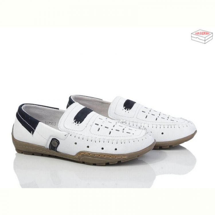 Купить Мокасины Demur 107533 white на obuv-plus.com.ua