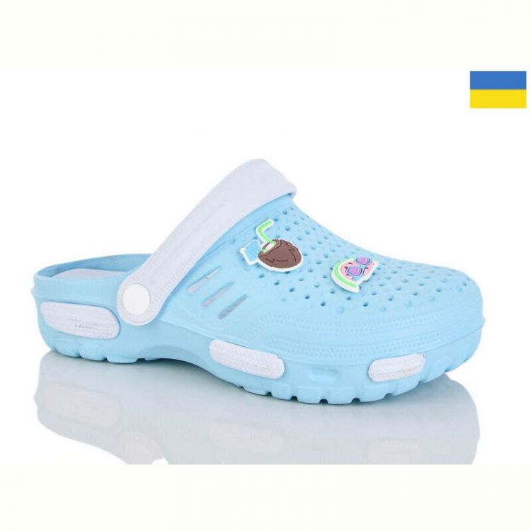 Купить Кроксы Malibu 6-48 бірюзовий на obuv-plus.com.ua
