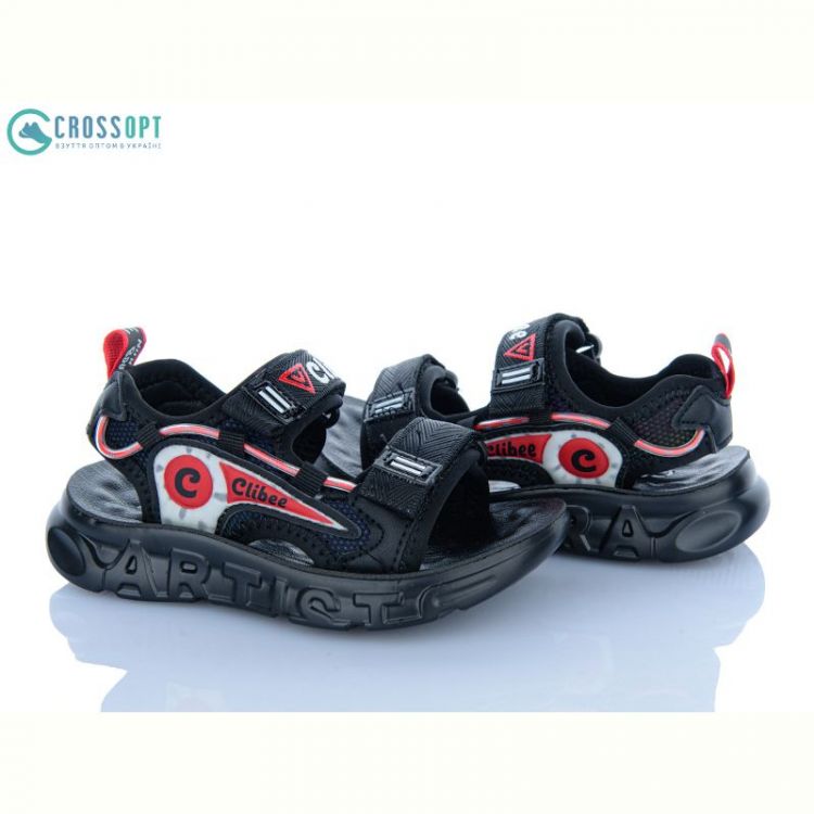 Купить Босоножки Clibee Z862A black-red на obuv-plus.com.ua