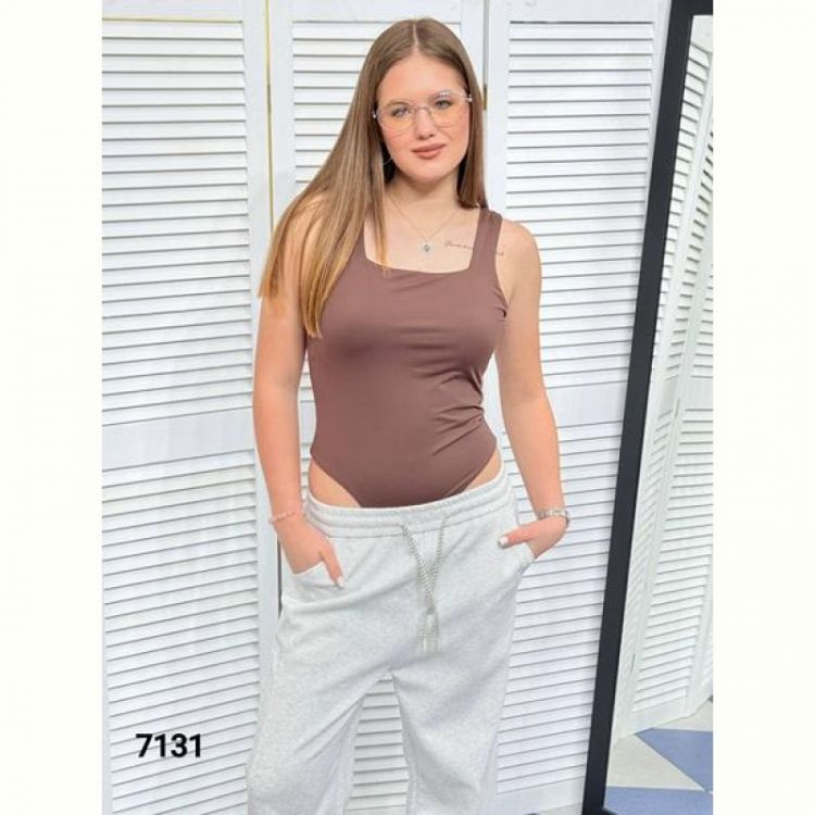 Купить Боди MMC clothes 7131 brown на obuv-plus.com.ua