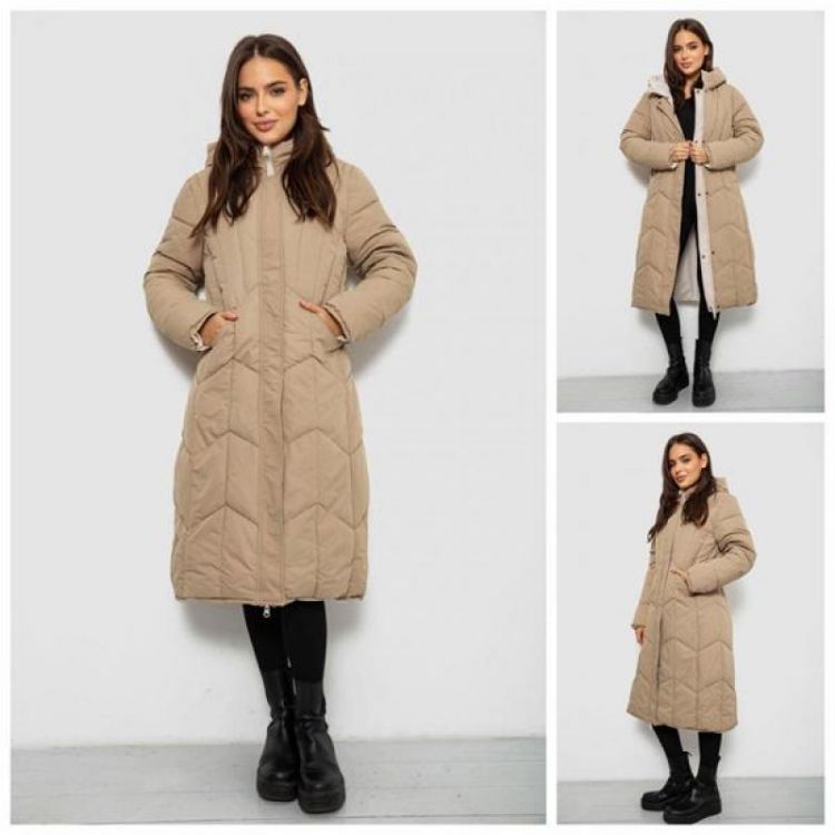 Купить Куртка Seven Group 24115 beige-l.beige на obuv-plus.com.ua
