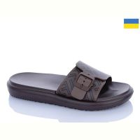 Купить Шлепанцы Gipanis Гіпаніс Ж841 фенді-шоколад на obuv-plus.com.ua