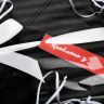 Купить Постельный комплект евро сатин IDEIA в полоску хлопок натуральная ткань набор постельного черный на obuv-plus.com.ua