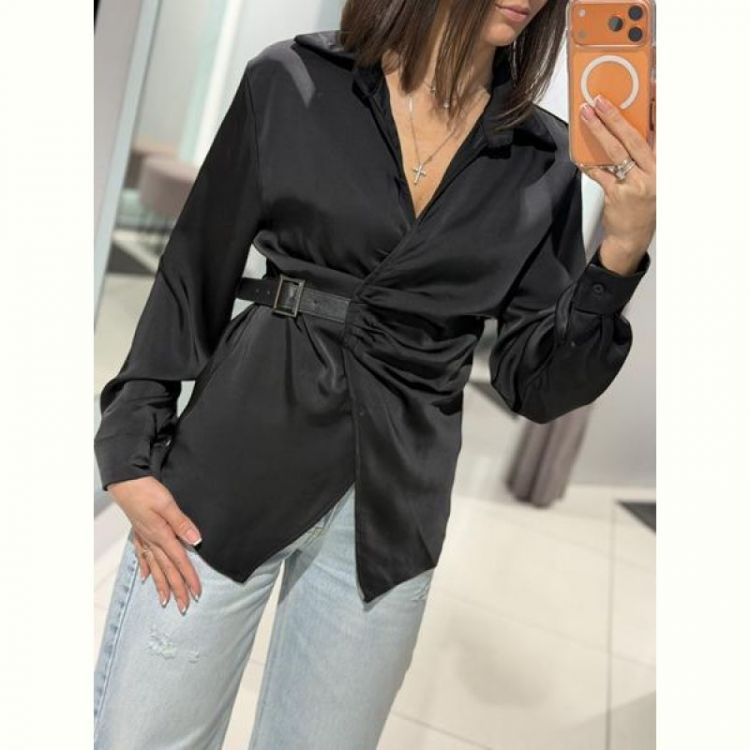 Купить Рубашка Comod 6826 black на obuv-plus.com.ua