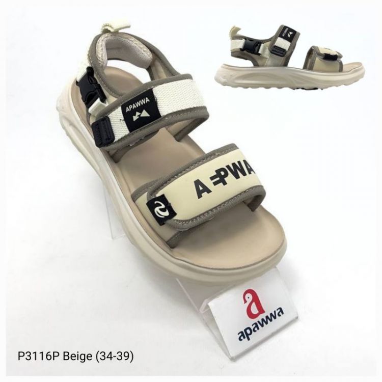 Купить Босоножки Apawwa ApB-P3116P beige на obuv-plus.com.ua