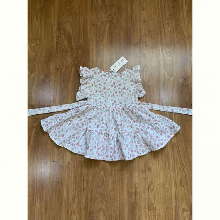 Купить Платье RSV 195-1 white-l.pink на obuv-plus.com.ua