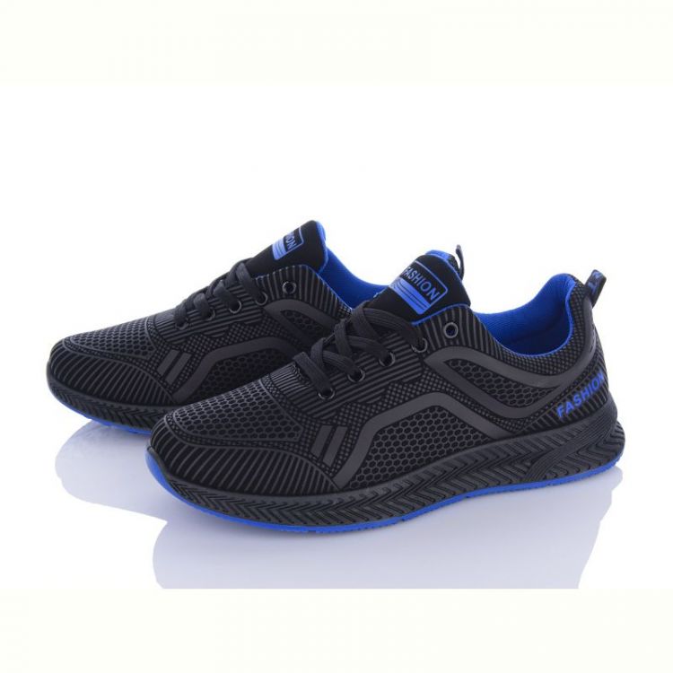 Купить Кроссовки Wonex 197-142 black-blue на obuv-plus.com.ua