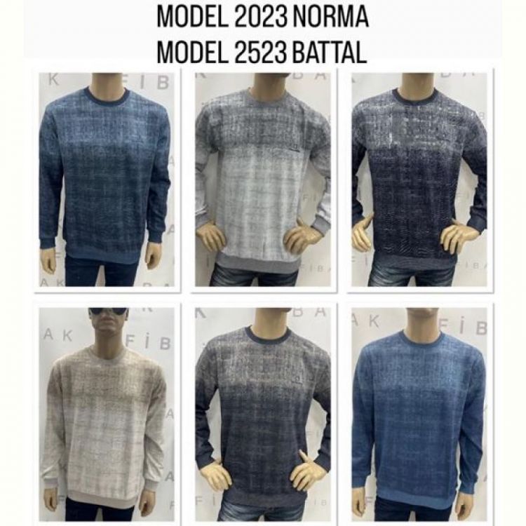 Купить Свитер Vip Stendo 2523 d.grey-beige на obuv-plus.com.ua