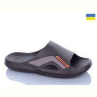 Купить Шлепанцы Progress L-131 коричневий  на obuv-plus.com.ua