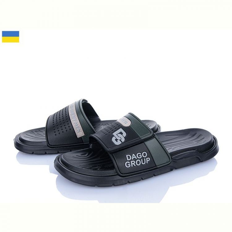 Купить Шлепанцы Golden Lion 704 чорний на obuv-plus.com.ua