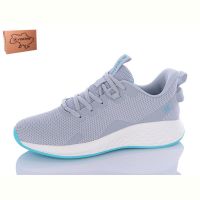 Купить Кроссовки Restime EWL24099 grey-lemon на obuv-plus.com.ua