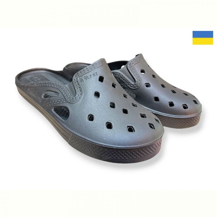 Купить Сабо Rai Shoes 03-K1 чорний на obuv-plus.com.ua