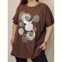 Купить Футболка Kosta KS42 brown на obuv-plus.com.ua