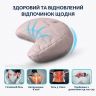 Купить Подушка Balance эргономичная 46х24х10 см IDEIA для шеи, головы и спины, антиаллергенная, с вышивкой на obuv-plus.com.ua