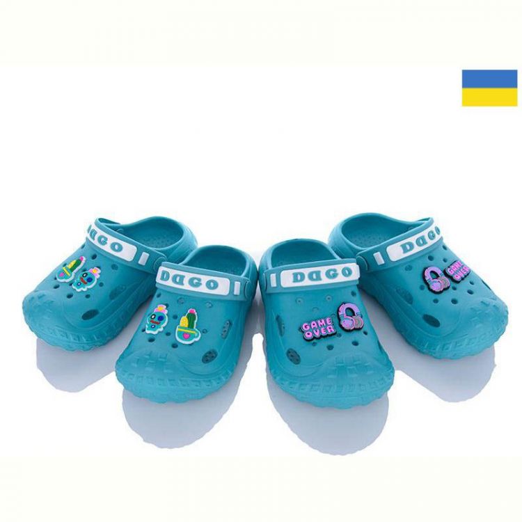 Купить Кроксы Golden Lion 333 аква на obuv-plus.com.ua
