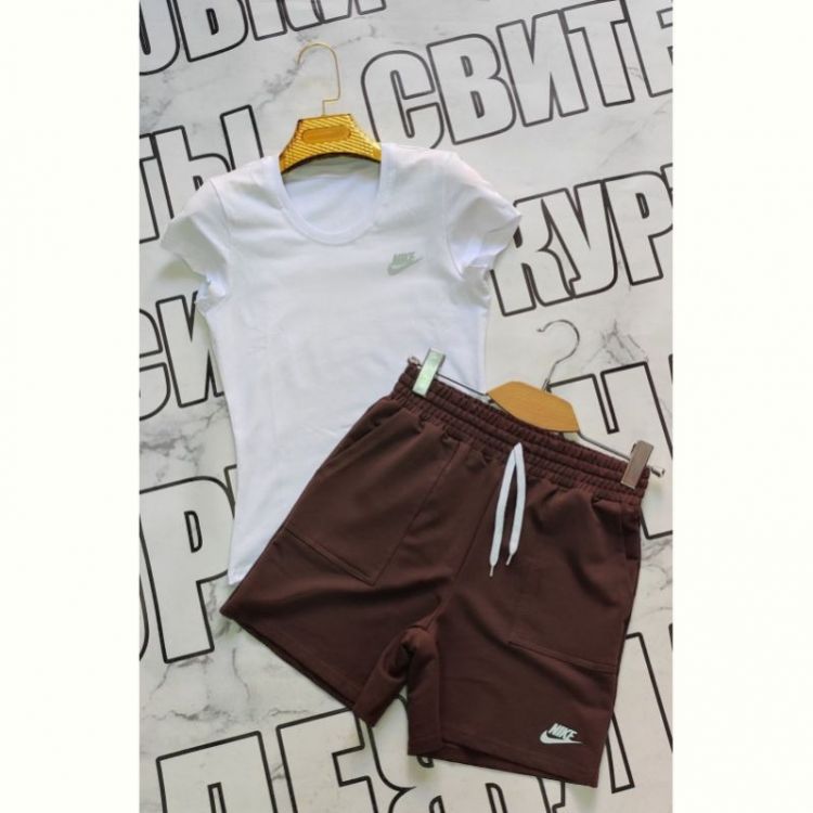 Купить Костюм Sport style 13 white-brown на obuv-plus.com.ua
