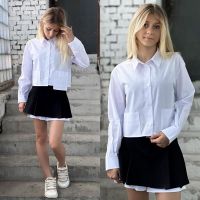 Купить Рубашка Karolina KR192 white на obuv-plus.com.ua