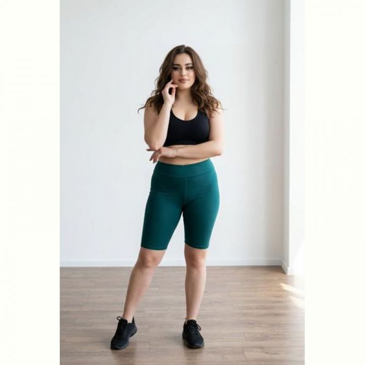 Купить Велосипедки Sport style 571 green на obuv-plus.com.ua